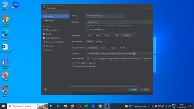How to Create Python Project In IntelliJ IDEA смотреть онлайн