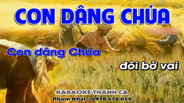 Con Dâng Chúa Karaoke Tone Nam - (St: Lm Nguyễn Mộng Huỳnh) -Con dâng Chúa đôi tay này từng vất vả. смотреть онлайн