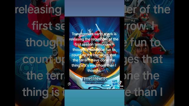 Transformers Earth spark Terran damages part 1 second part tomorrow #TransformersVoices #earthspark смотреть онлайн