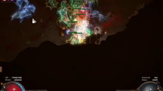 Path of Exile 3.8 (Std) - 18 zombies vs T16 Minotauro - Baron necromancer смотреть онлайн