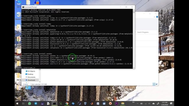 scipy numpy matplotlib and pandas الدرس الاول: تحميل وتثبيت البايثون مع بعض المكتبات الرئيسية مثل смотреть онлайн