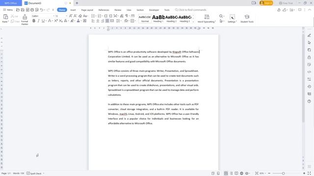 WPS Office How To Count Words смотреть онлайн