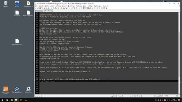 2.2 AMI Aptio V BIOS MOD - ASUS FLASHBACK