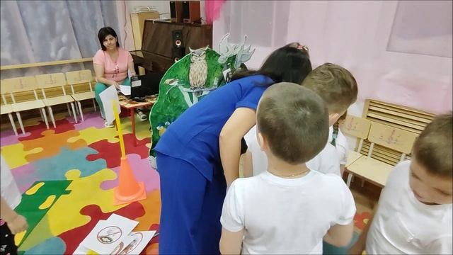 Интегрированное занятие по экологи в старшей группе "Юные защитники природы" смотреть онлайн