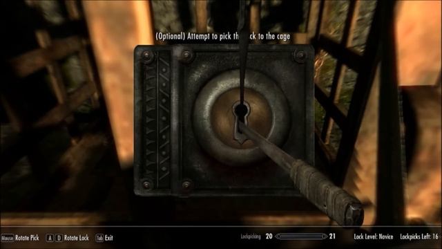 Skyrim - Khajiit Walkthrough Part 3 Helgen's Keep смотреть онлайн