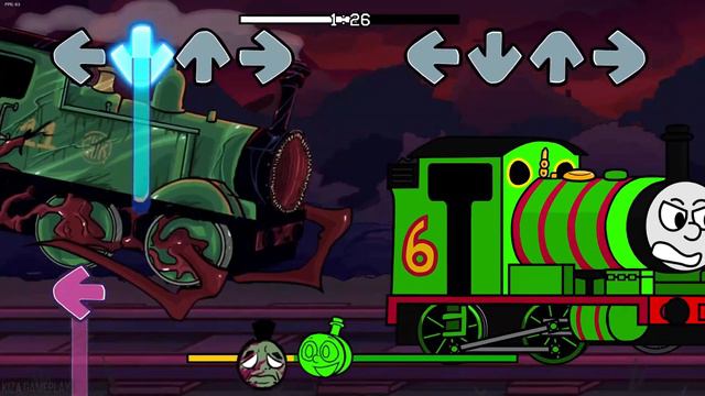 Friday Night Funkin' - The Beast/Oliver chases Percy (Confronting Yourself) - Sodor Fallout смотреть онлайн