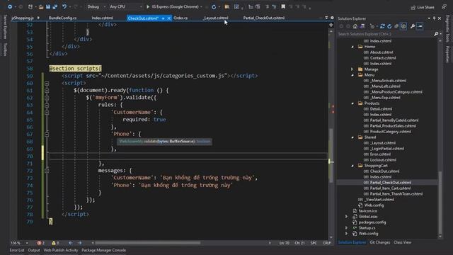 Bài 15 - Đặt hàng thành công | Xây dựng website bán hàng từ A đến Z ASP.NET MVC смотреть онлайн