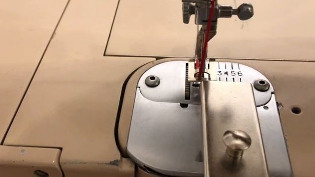 Singer 421G Slant O Matic 1964 sewing machine смотреть онлайн