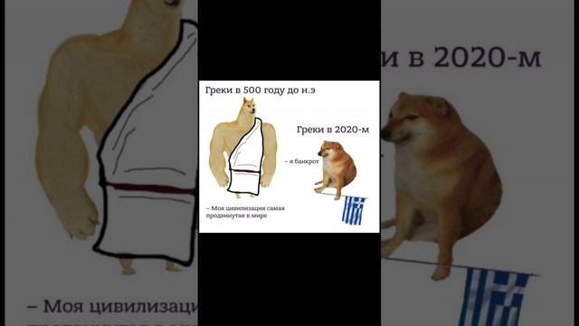 Мем про древнюю Грецию￼ смотреть онлайн