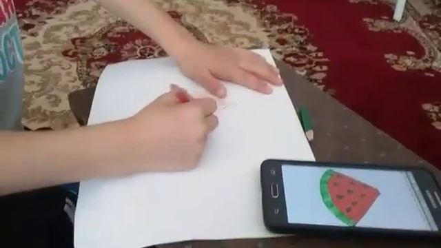Рисовать арбуз смотреть онлайн