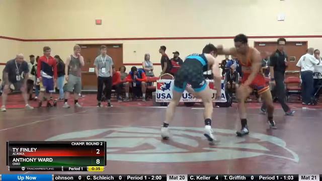 Junior 182 Ty Finley Alaska Vs Anthony Ward Ohio смотреть онлайн
