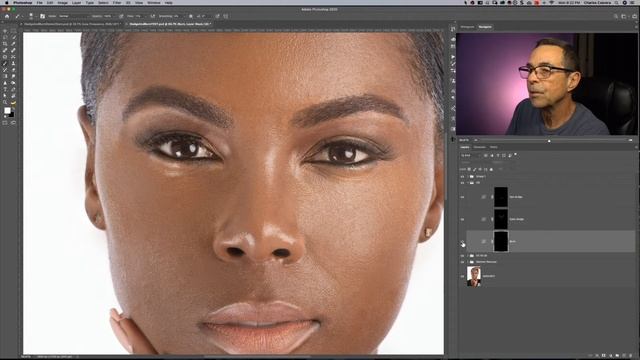 Dodge And Burn - Skin Retouching Photoshop Tutorial смотреть онлайн