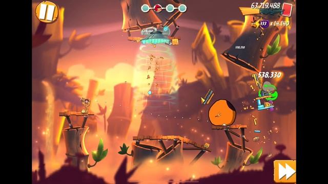Angry Birds 2 AB2 The Deep Forest Adventure - March 2023 (Level 5 - 8) смотреть онлайн