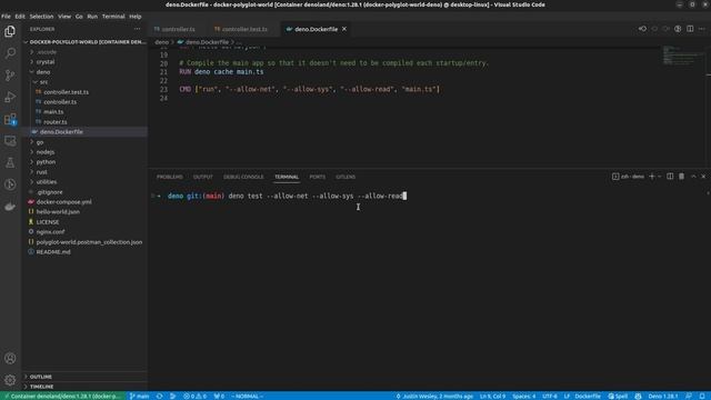Docker Polyglot World - The More The Merrier смотреть онлайн