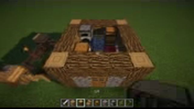 СТАРТОВЫЙ ДОМ В MINECRAFT! С огородом и шахтой! смотреть онлайн