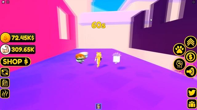 Я СТАЛ САМЫМ СИЛЬНЫМ КАЧКОМ в СИМУЛЯТОРЕ БЕСКОНЕЧНОЙ СИЛЫ! ROBLOX Infinity Power Simulator 2! смотреть онлайн