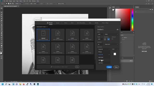 How to convert an image in photoshop to black and white for print [master.gr] смотреть онлайн