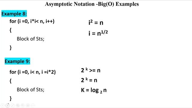 Asymptotic Notation- Big-O Examples Big-O التدوين المقارب - أمثلة على ايجاد التعقيد смотреть онлайн