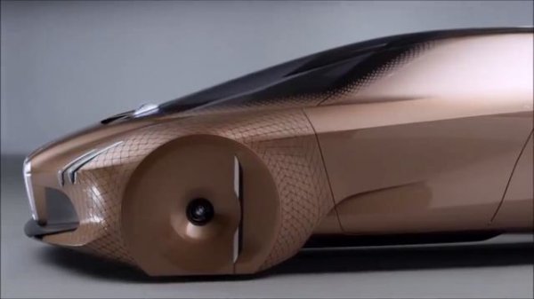 BMW Vision Next 100 - интерьер, экстерьер и привод.