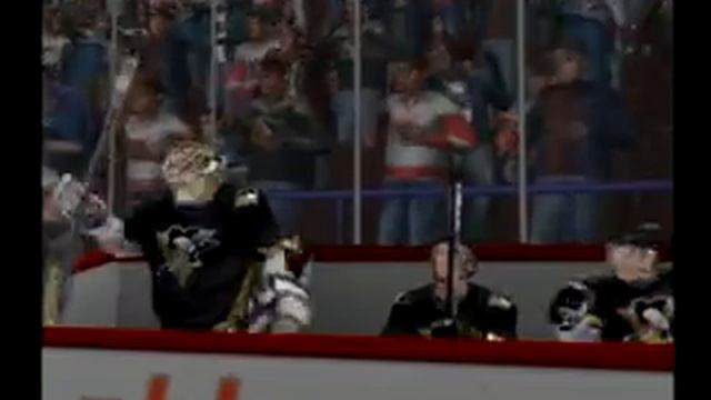 NHL HITZ 2003 PS2 game play goals fights highlights @A&C Games Night смотреть онлайн
