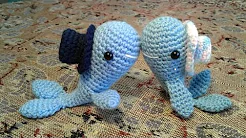 Мастер-класс маленький китенок. Игрушка, связанная крючком (часть 1 туловище).