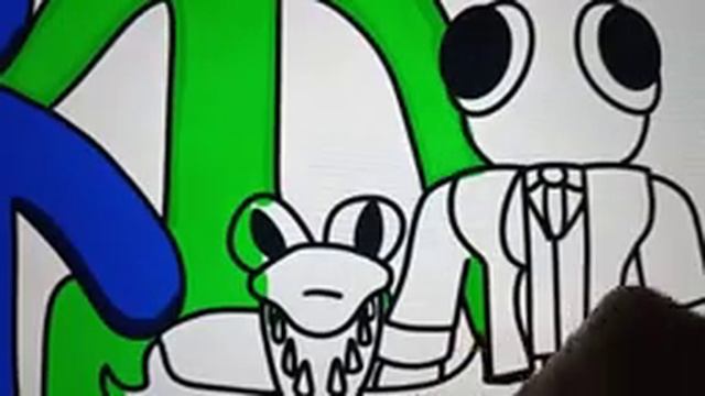 Rainbow Friends Coloring Pages|Drawing Tutorial #robloxrainbowfriends #roblox #rainbowfriends #draw