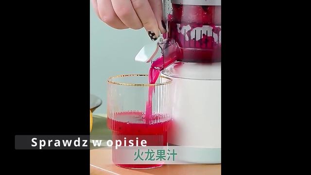 Przenośna bezprzewodowa wyciskarka do soków ? z USB - Nowoczesna Mini Sokowirówka смотреть онлайн