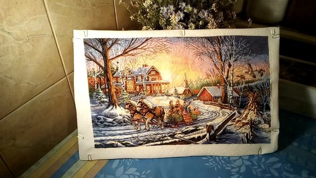 Вышивка крестом. Dimensions Pleasures of winter (35208 ) Финиш смотреть онлайн