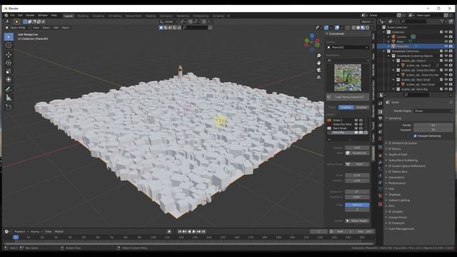 New GRASS ADD-ON for Blender! How good is GrassBlade? смотреть онлайн