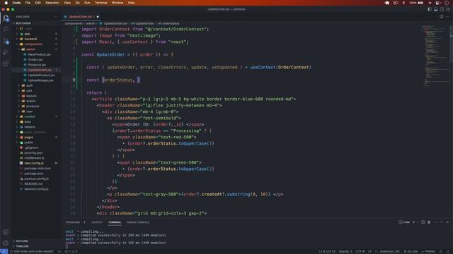 Next.js 13 Full Stack E-commerce App #29 | Update/Process Order, Delete Order смотреть онлайн