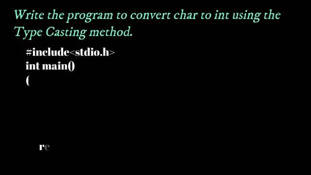 Conversion of char to int data type || c programming #chartoint #charactertointeger #cprogramming смотреть онлайн