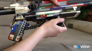 Снайперская СТРЕЛЯЮЩАЯ винтовка из LEGO часть 2