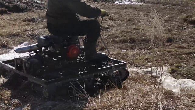 Болотоход. Вездеход. Испытания. Самодельный. первое видео! смотреть онлайн