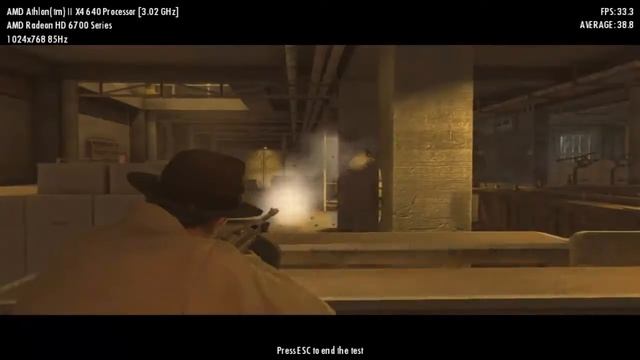 Mafia 2 Benchmark on HD6770 | 720p смотреть онлайн