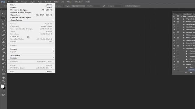 How to Convert JPG to PDF with Automate batch in Photoshop CS6 смотреть онлайн
