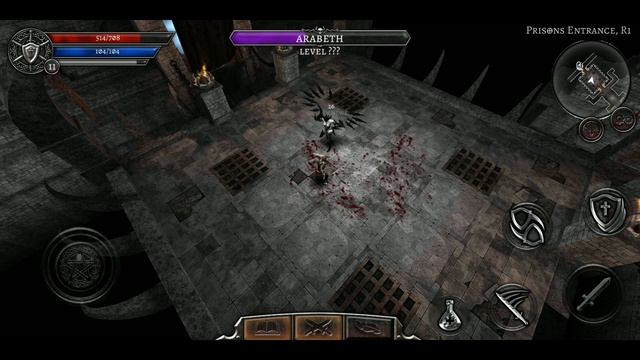 AnimA ARPG Prison Entrance, FIRST BOSS (ARABETH) смотреть онлайн