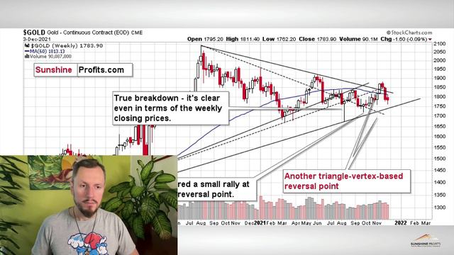 Gold Price Breaks below Key Short-term Support & Gold Stocks are Showing the Way смотреть онлайн