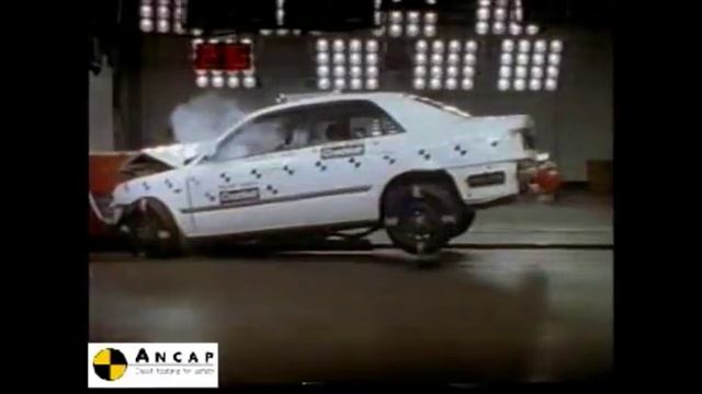 Mazda 626 1997 ANCAP Crash Test (3 stars) смотреть онлайн