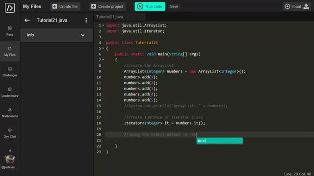 Java Programming Tutorial EP21: Iterator Part 2 | Joshua's Programming смотреть онлайн