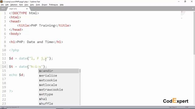 30 Date and Time in PHP in Urdu/Hindi | CodExpert | Inam Ullah смотреть онлайн