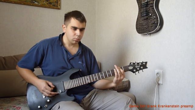 Demo DIY Krank Krankenstein preamp смотреть онлайн