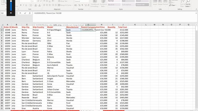 Question 2 Pivot Table and Vlookup смотреть онлайн