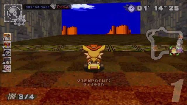 Outrunning The SPB on Hilltop Peaks - SRB2 Kart смотреть онлайн