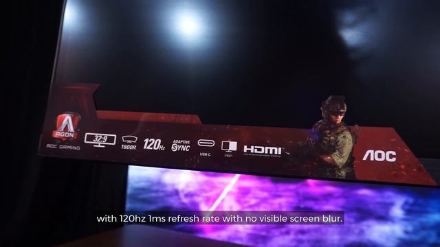 AOC AGON 49 Inch AG493UCX unboxing смотреть онлайн