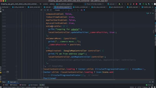 Flutter Google Map Geocoding | LatLng | Placemark | CameraPosition смотреть онлайн
