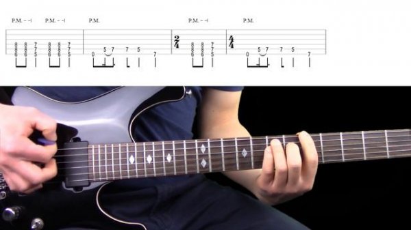 ...And Justice For All Guitar Lesson - Metallica (with tabs)