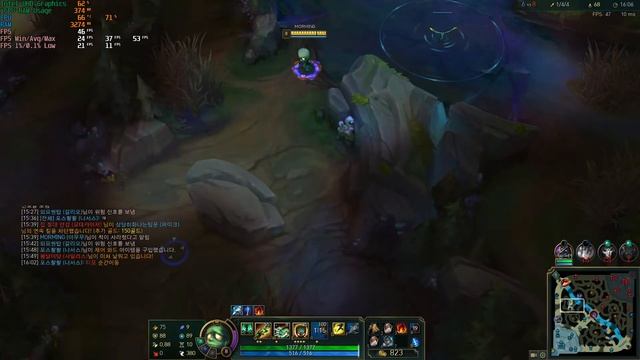 League of Legends i3-10110U / Intel UHD Graphics / 4GB RAM Very Low 1080p Benchmark смотреть онлайн