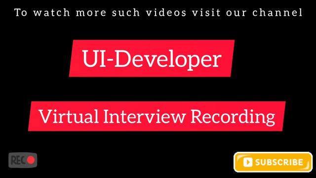 Frontend Developer real time Interview Recording | javascript | typescript | Angular #165 смотреть онлайн