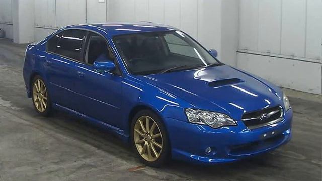 2004 SUBARU LEGACY B4 GT_B_WR04 BL5 - Japanese Used Car For Sale Japan Auction Import смотреть онлайн