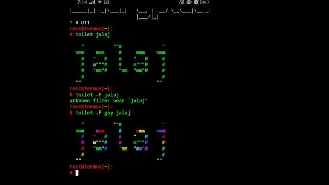 How To Install And Using (toilet) Funny Package On Termux | Termux cool commands смотреть онлайн